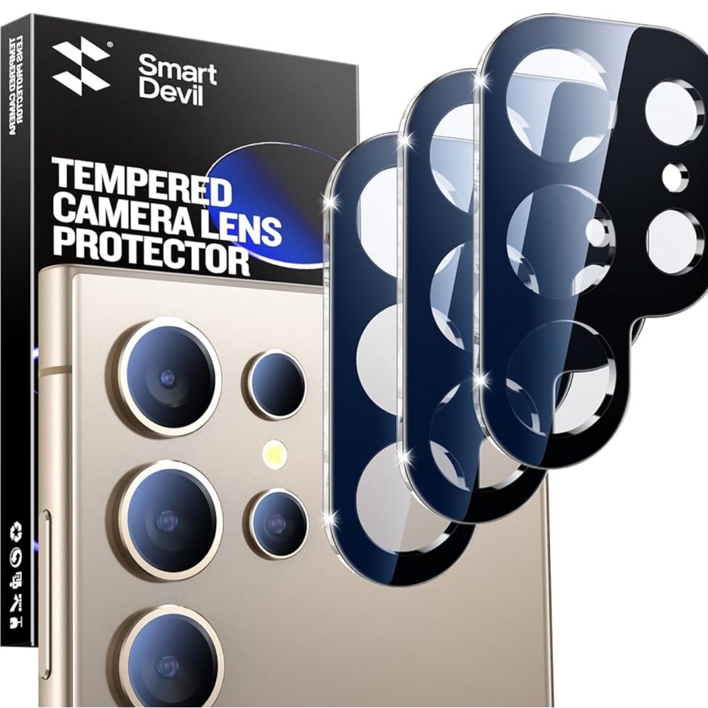 SMART DEVIL - Samsung Ultra 24  Tempered Camera Lens Protectors